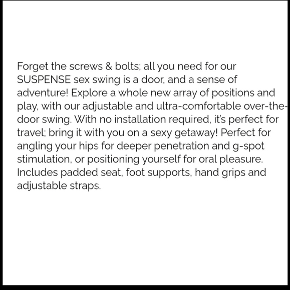 Suspense Sex Swing - Picture 6 of 6